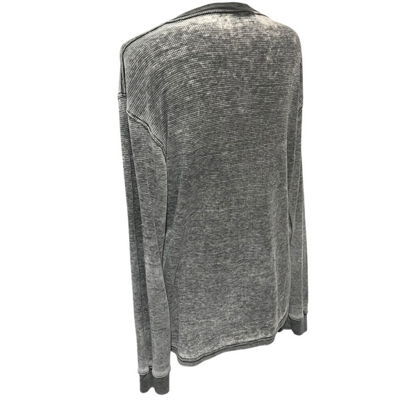 Nashville Gray Burnout Long Sleeve Shirt size L - Picture 3 of 7